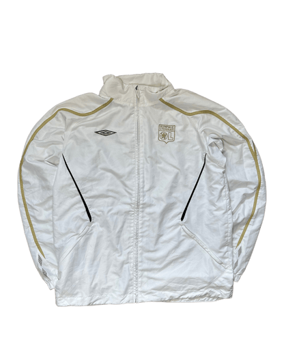 UMBRO OLYMPIQUE LYON TRAININGSANZUG XL - silvervintage