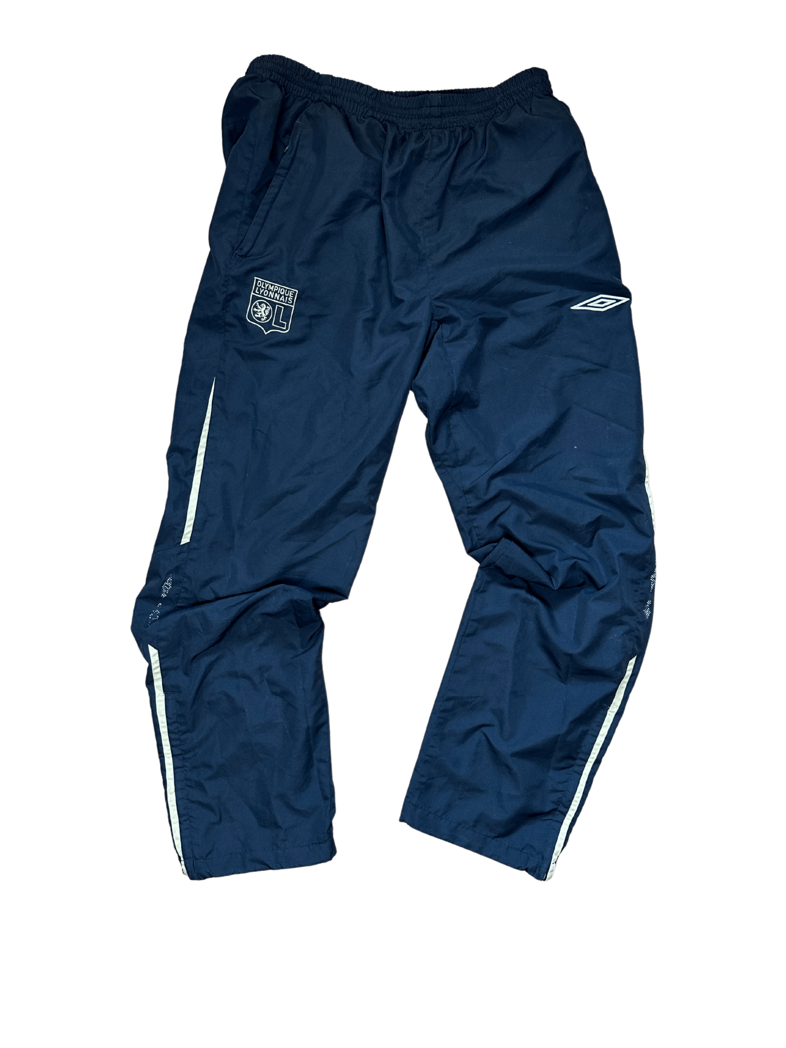UMBRO OLYMPIQUE LYON TRAININGSANZUG XL - silvervintage