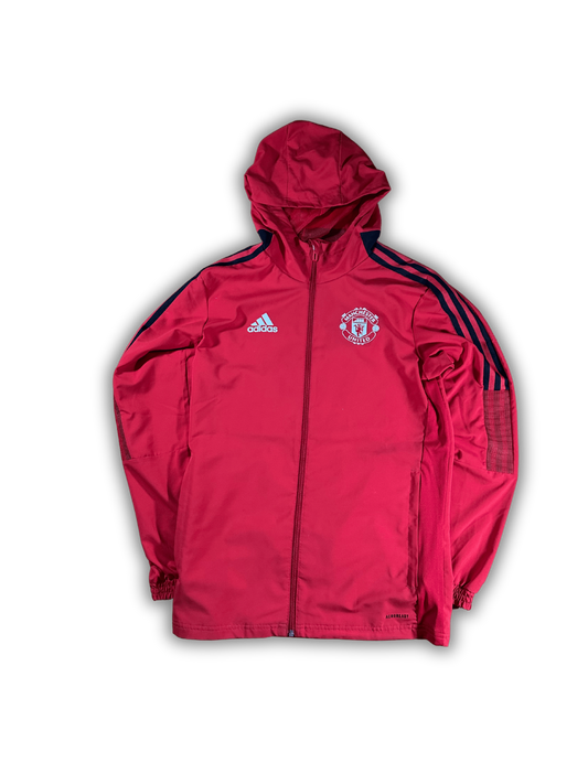 Adidas Man United Trainingsjacke (M) - silvervintage